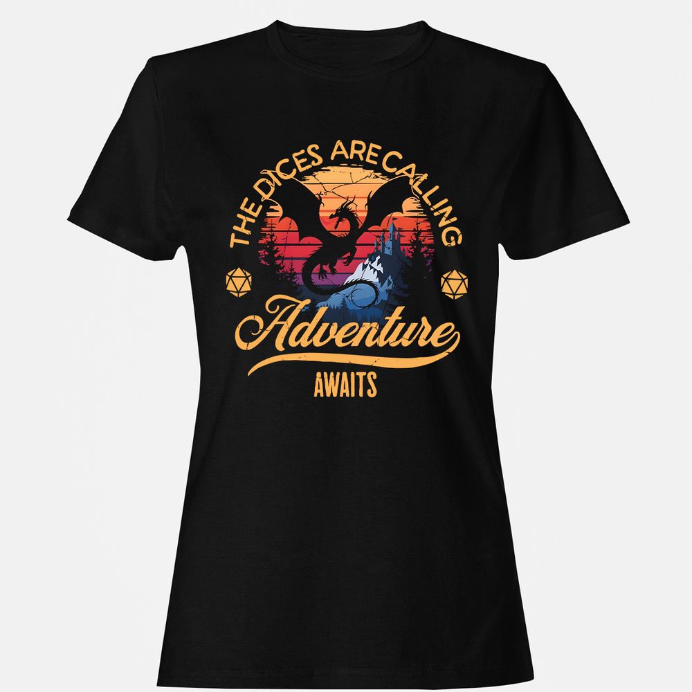 The Dices Are Calling Women's T-Shirt - Black - 1