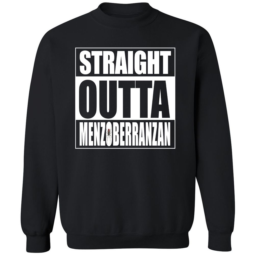Straight Outta Menzoberranzan Classic Unisex Sweatshirt - Black - 1