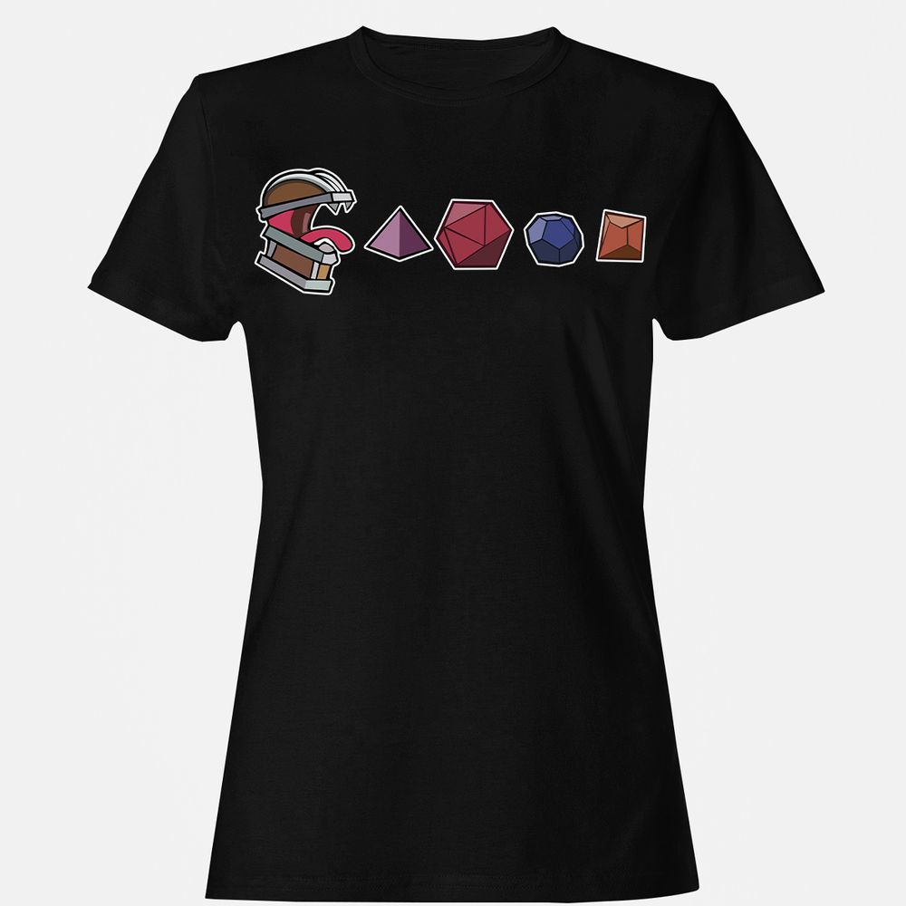 Mimic And Dices Women's T-Shirt - Black - 1