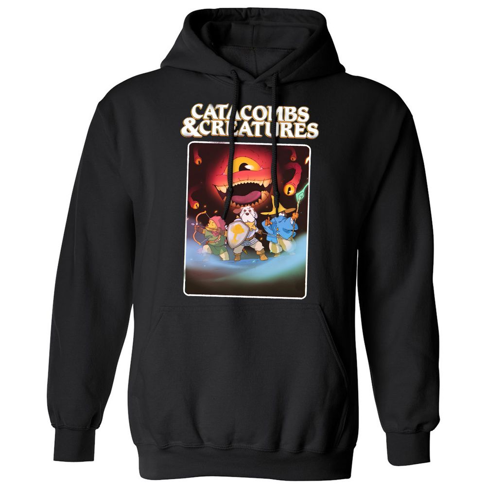Catacombs & Creatures Classic Unisex Hoodie - Black - 1