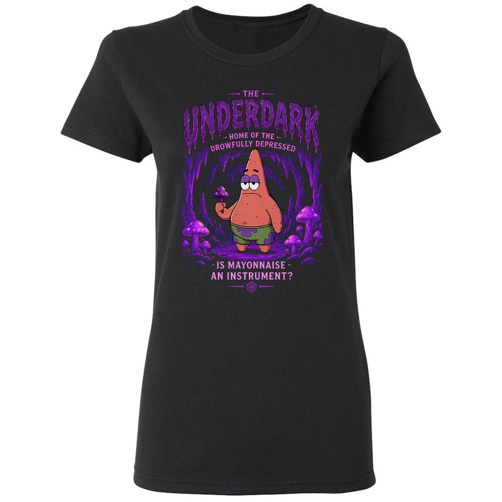 The Underdark Women's T-Shirt - Black - 1