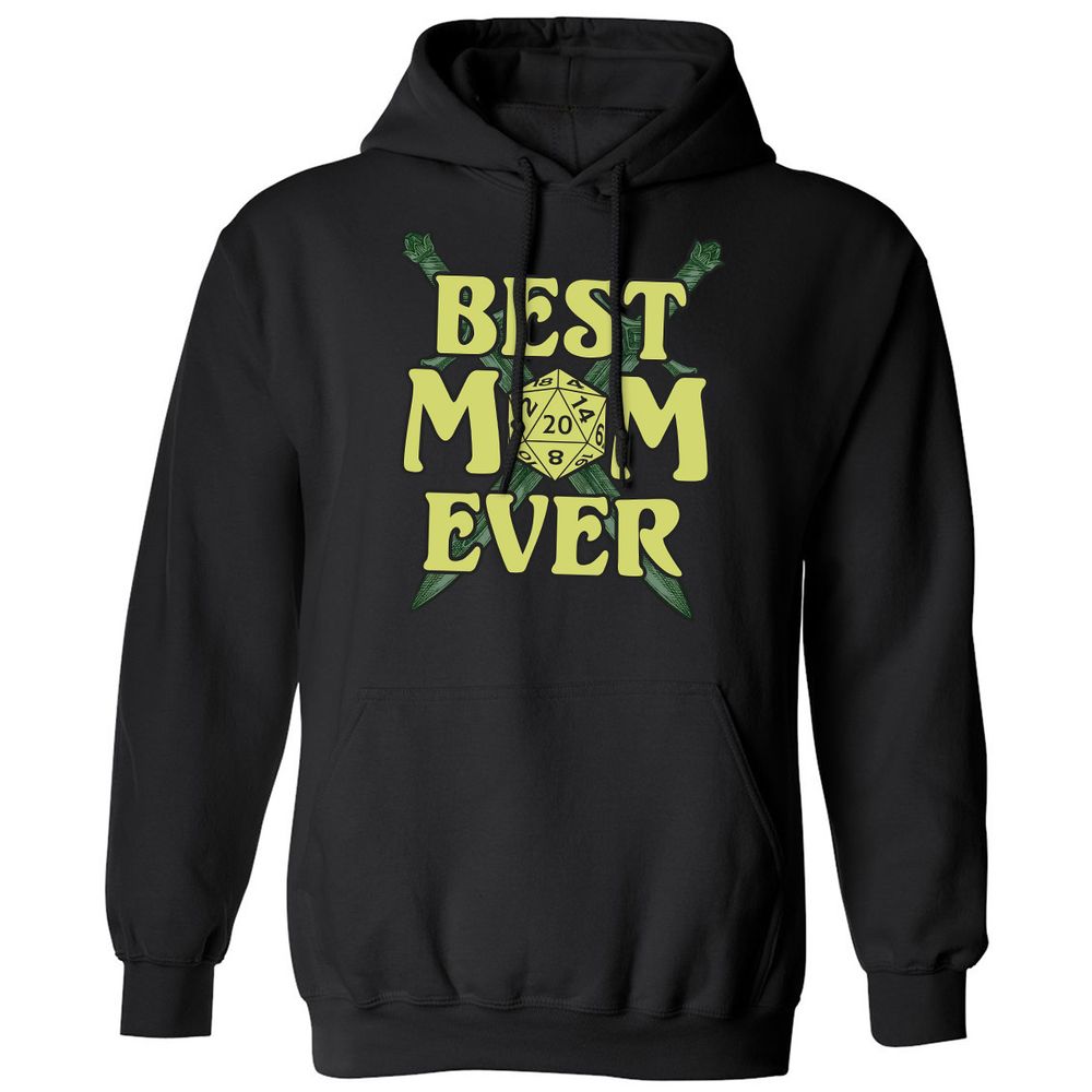 Best Mom Ever Classic Unisex Hoodie - Black - 1