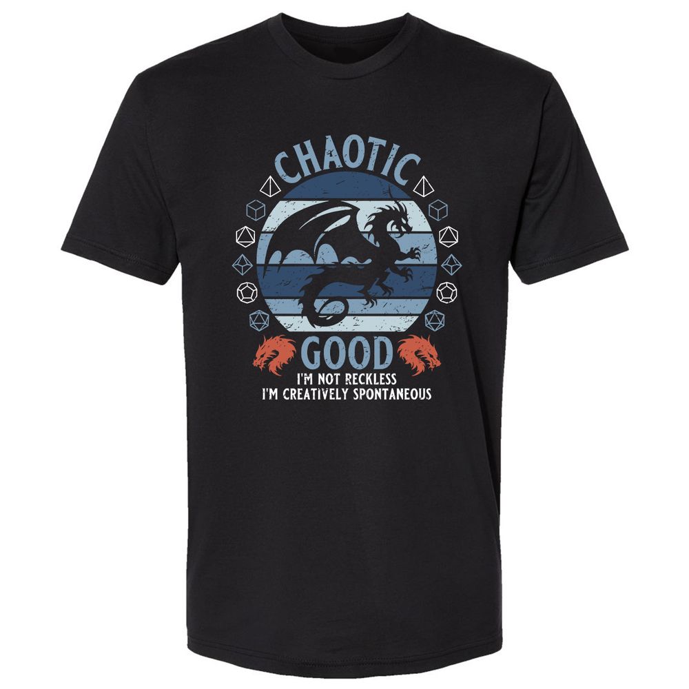 Chaotic Good 2 Premium Unisex T-Shirt - Black - 1