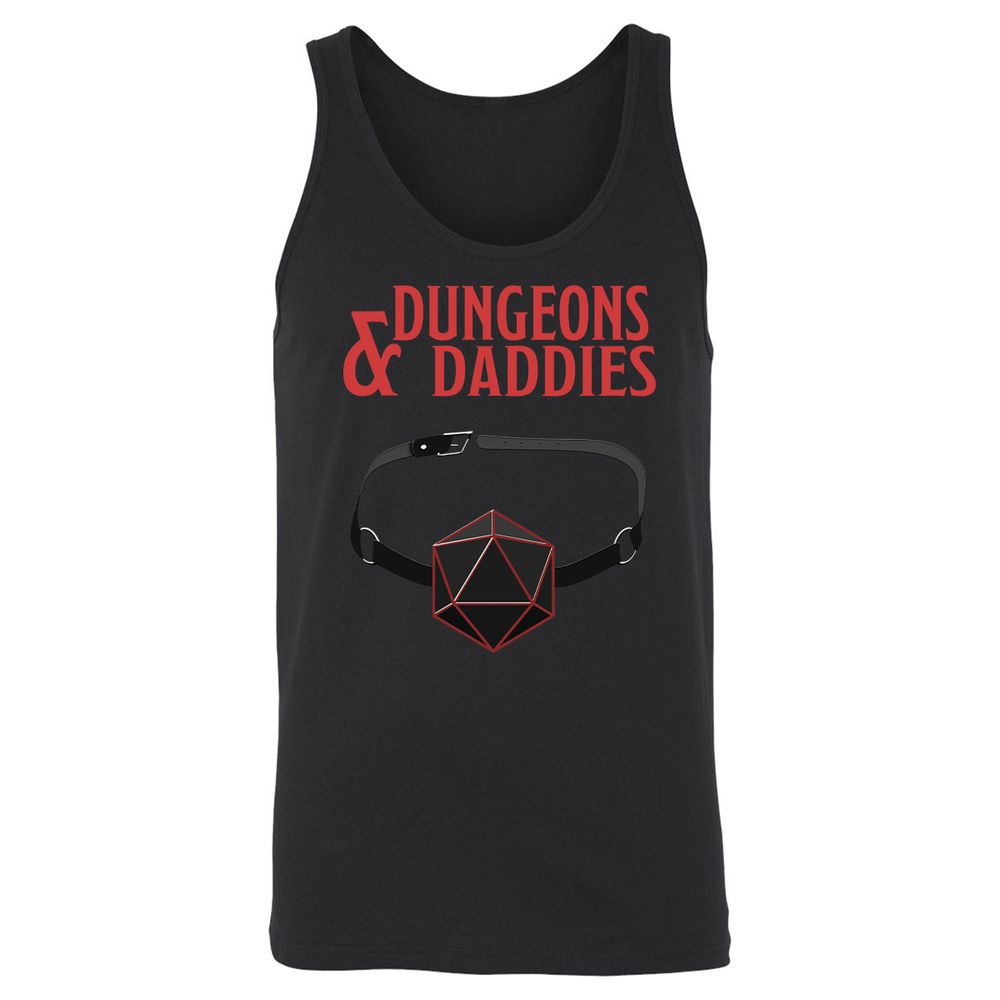 Dungeons And Daddies Unisex Jersey Tank - Black - 1
