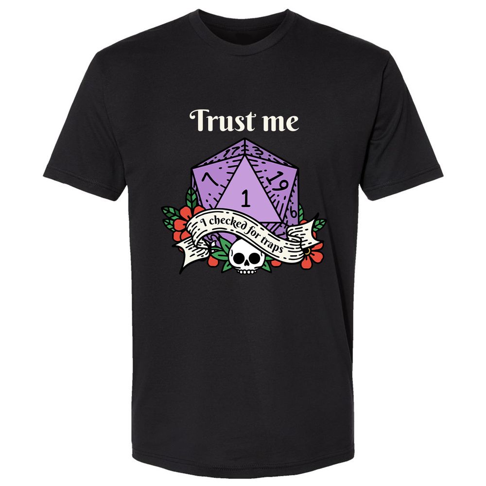 Trust Me I Checked for Traps - Black - 1