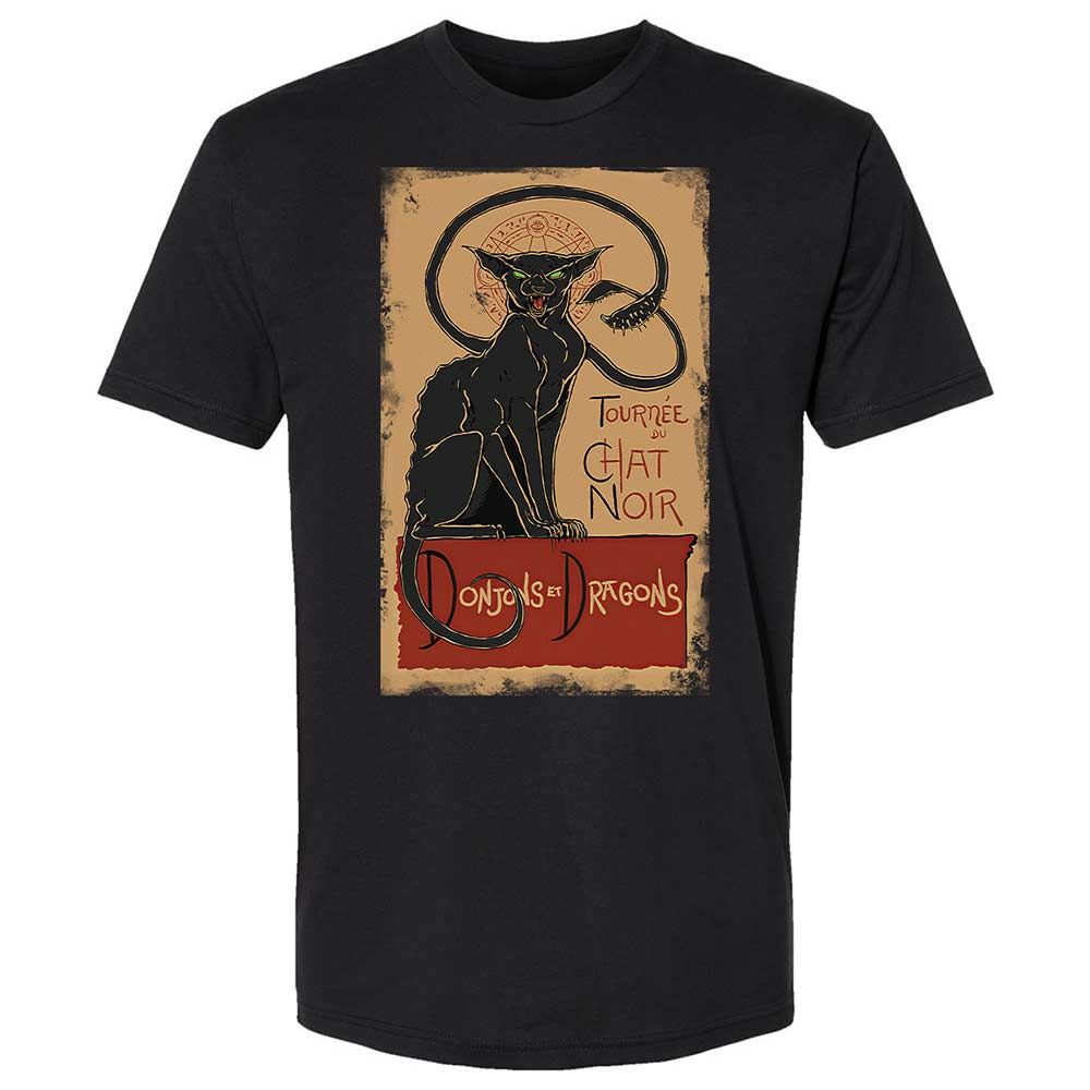 Tournee Du Chat Noir Premium Unisex T-Shirt - Black - 1