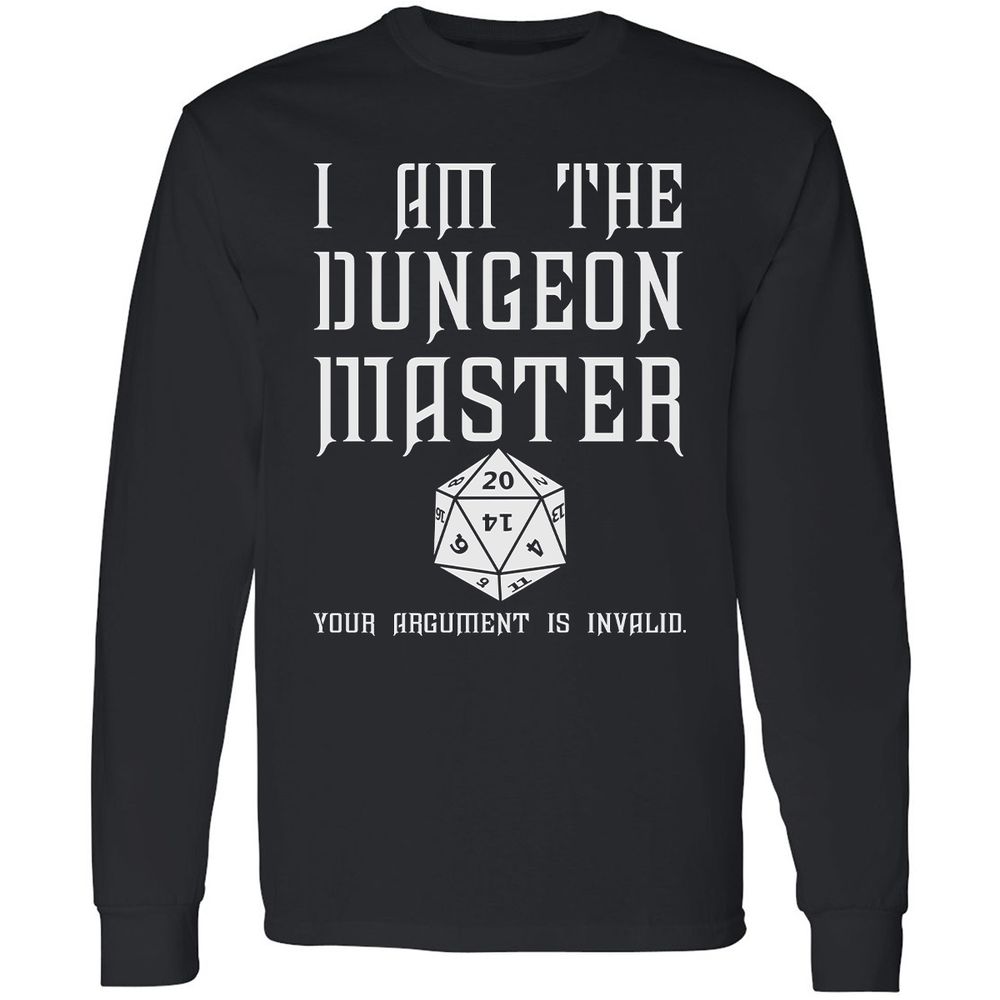 I Am The Dungeon Master - Black - 1