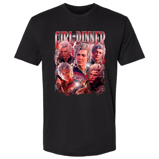 Astarion Girl Dinner Premium Unisex T-Shirt - Black - 1