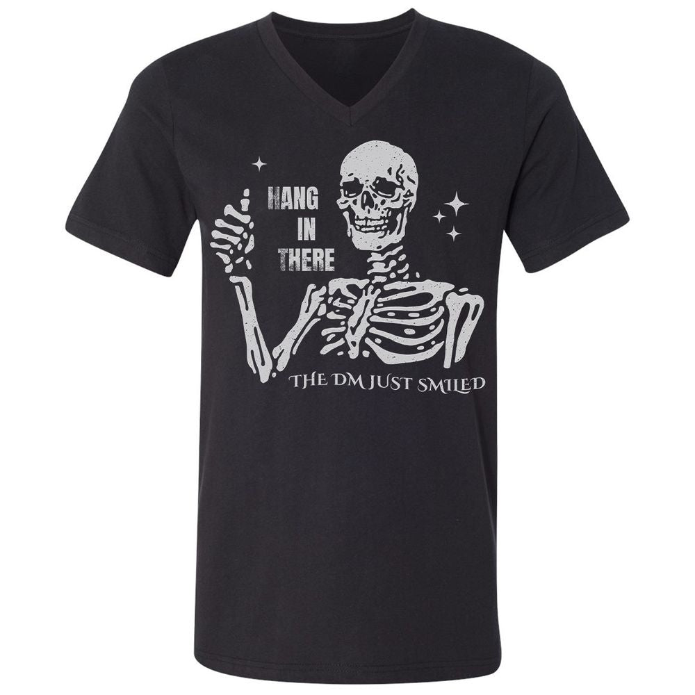 Hang In There – The DM Just Smiled Skeleton - Black - 1
