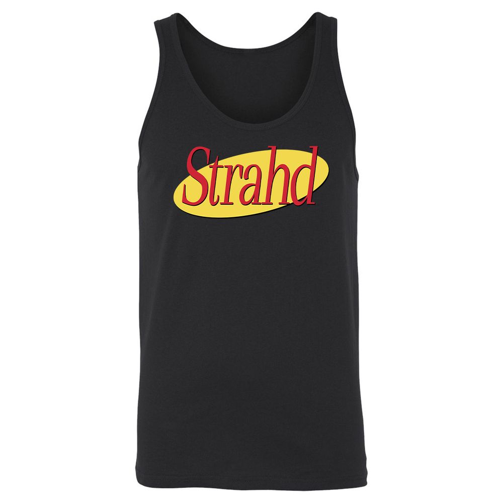 Strahd Unisex Jersey Tank - Black - 1