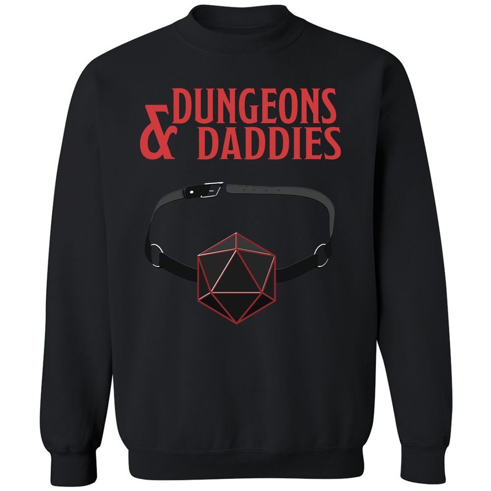 Dungeons And Daddies Classic Unisex Sweatshirt - Black - 1