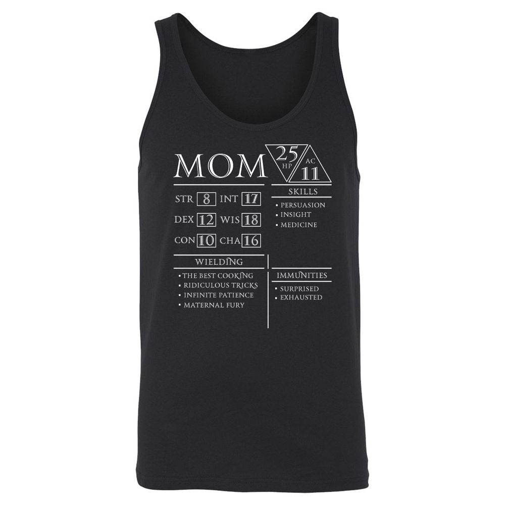 Mom Stats - Black - 1