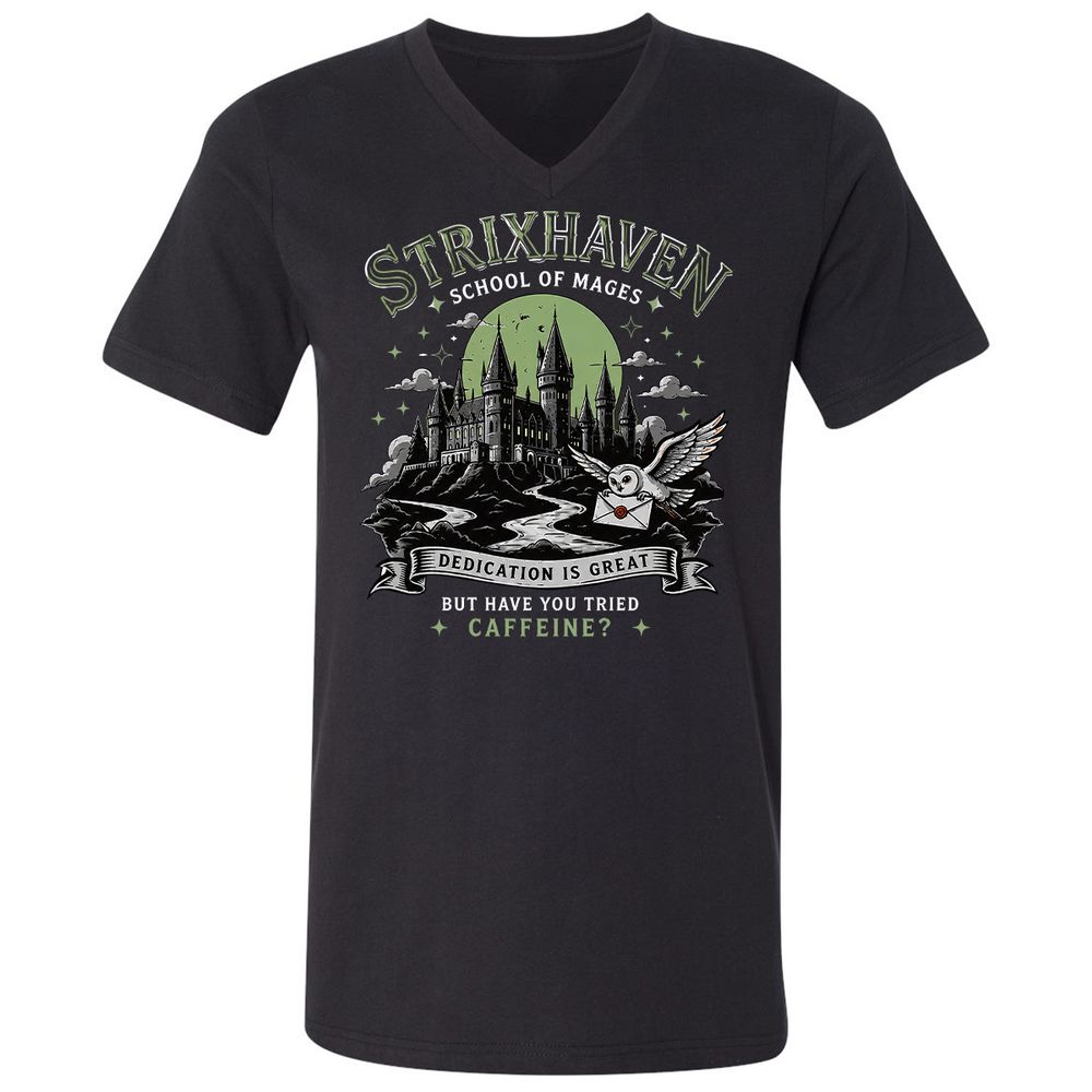 Strixhaven - School Of Mages Unisex V-Neck T-Shirt - Black - 1
