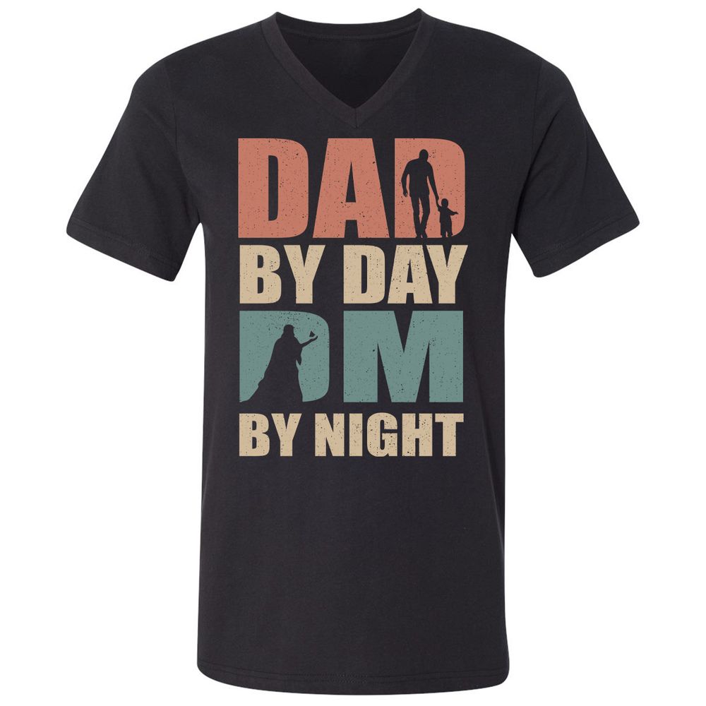 Dad By Day DM By Night - Black - 1