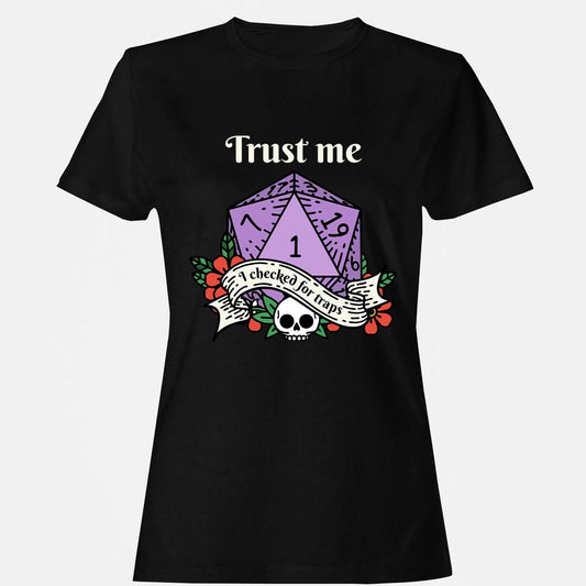 Trust Me I Checked for Traps - Black - 1