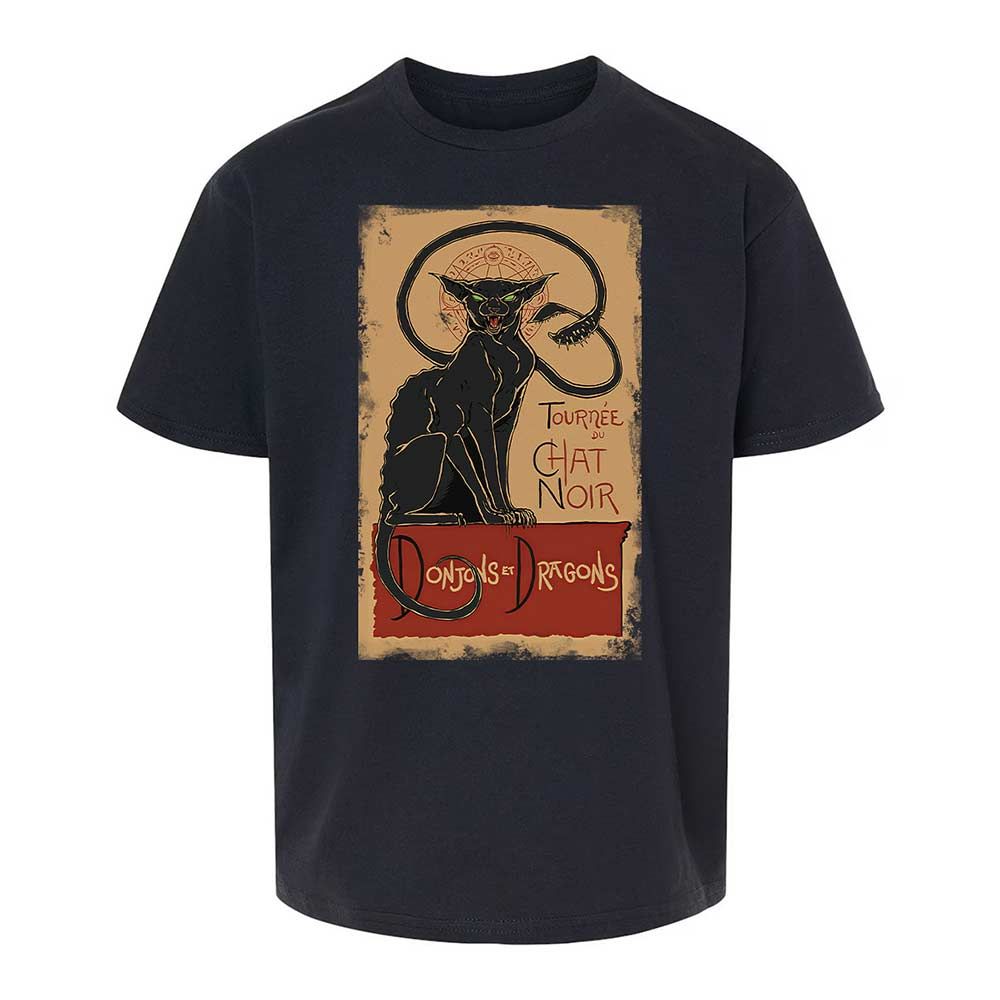 Tournee Du Chat Noir Kids T-Shirt - Black - 1