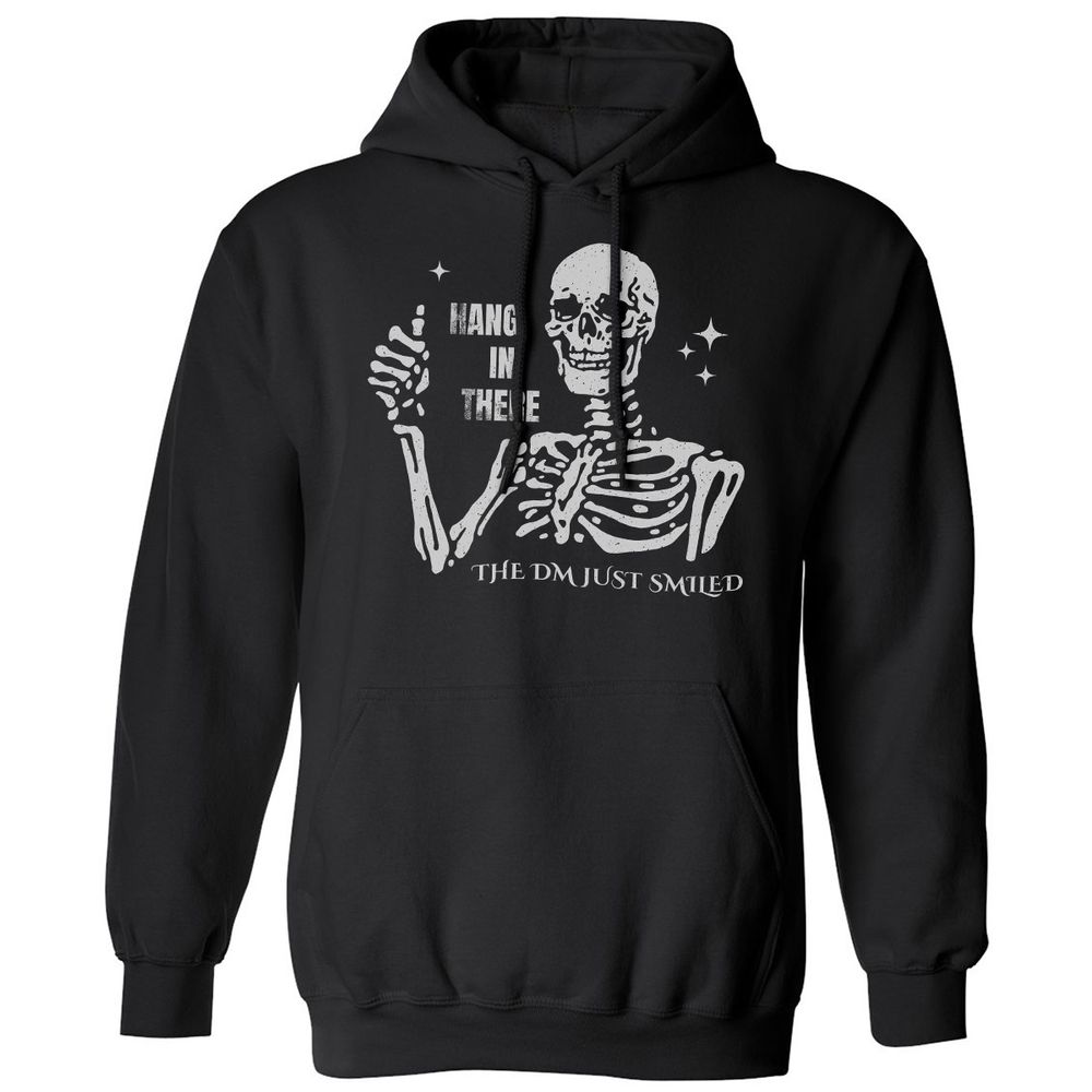 Hang In There – The DM Just Smiled Skeleton - Black - 1