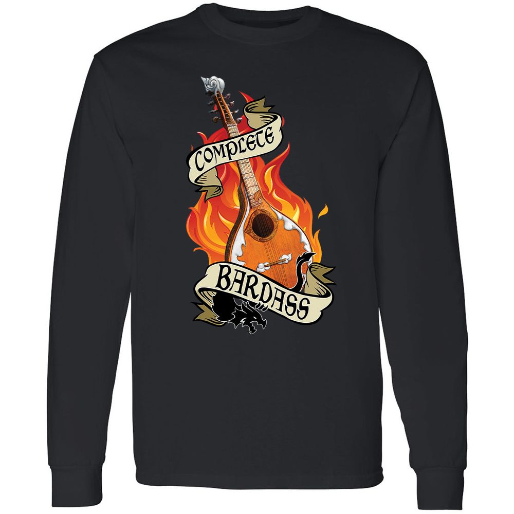 Complete Bardass Long Sleeve T-Shirt - Black - 1