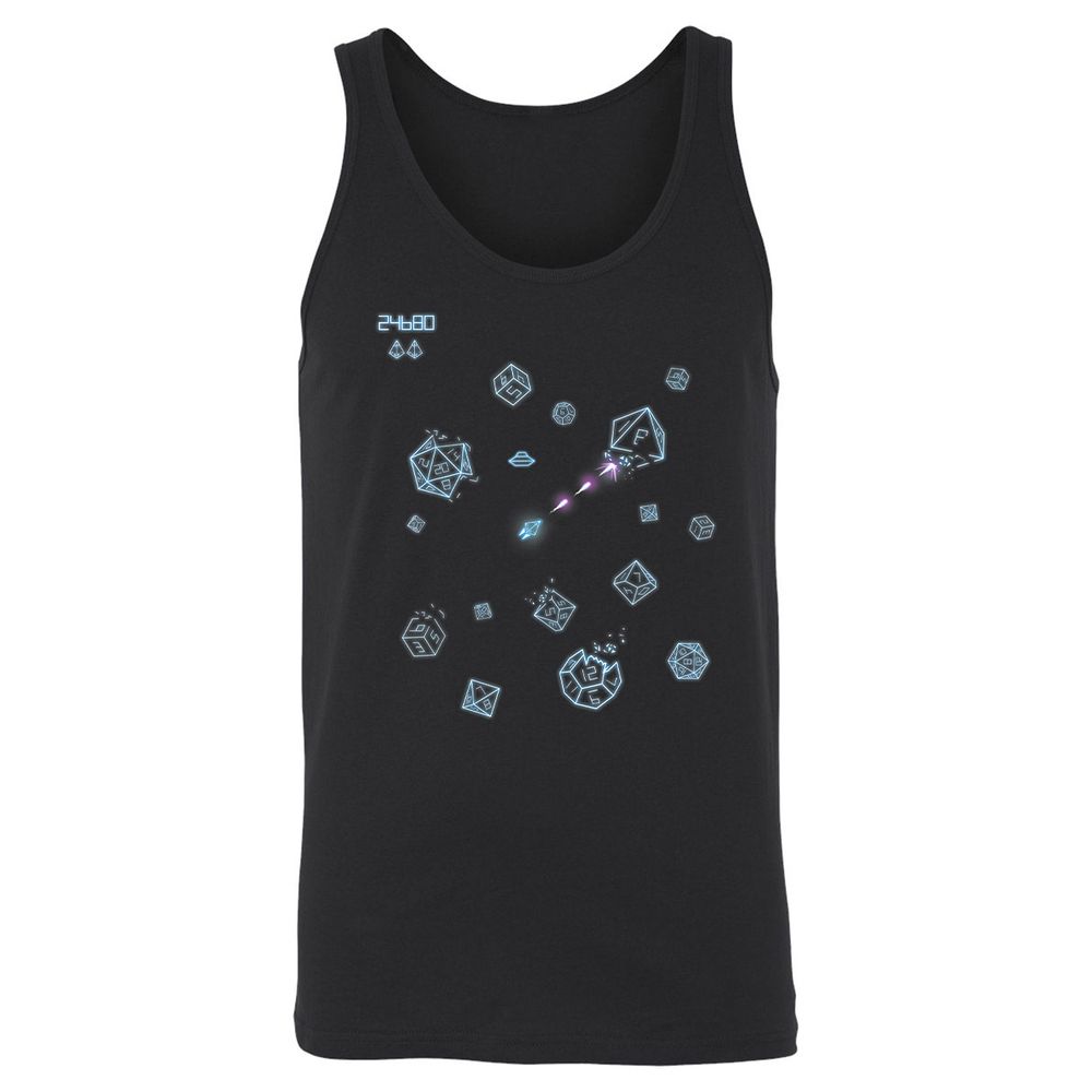 The Dices Game Unisex Jersey Tank - Black - 1