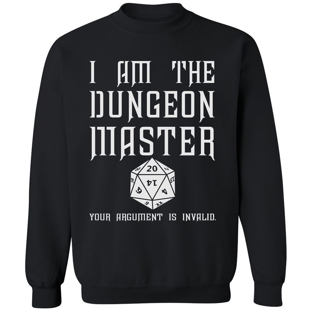 I Am The Dungeon Master - Black - 1