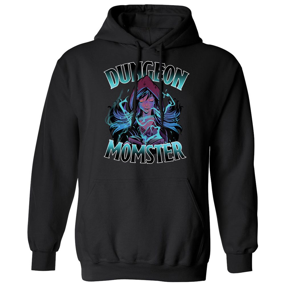 Dungeon Momster Classic Unisex Hoodie - Black - 1