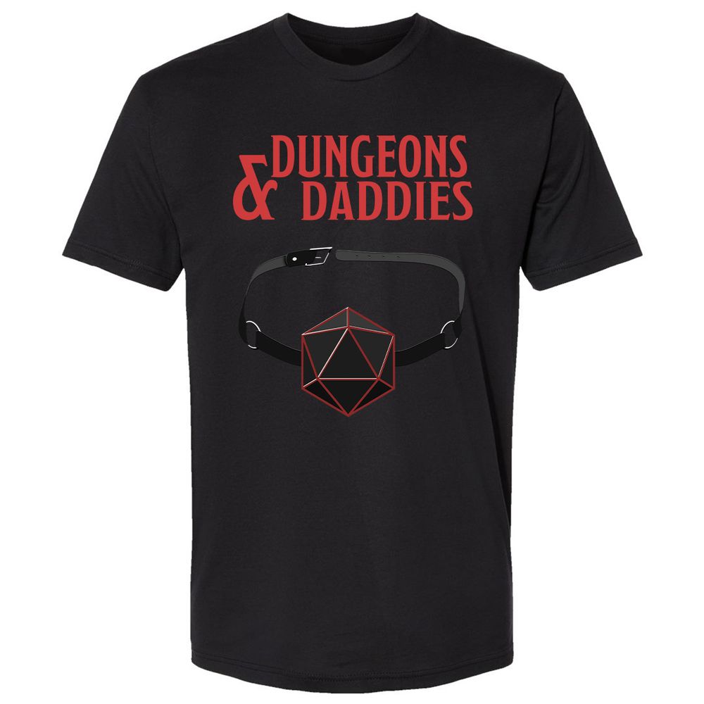Dungeons And Daddies Premium Unisex T-Shirt - Black - 1