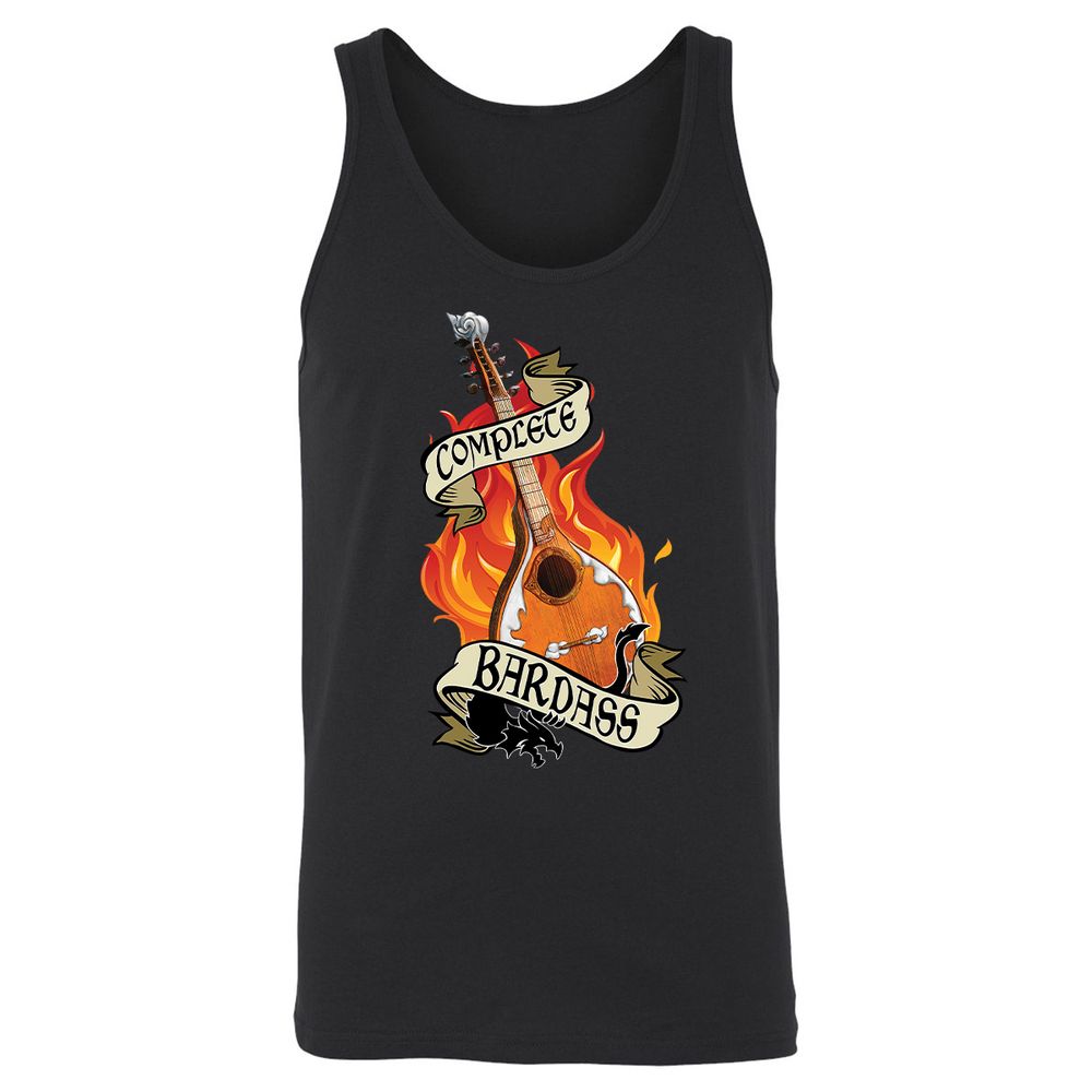 Complete Bardass Unisex Jersey Tank - Black - 1