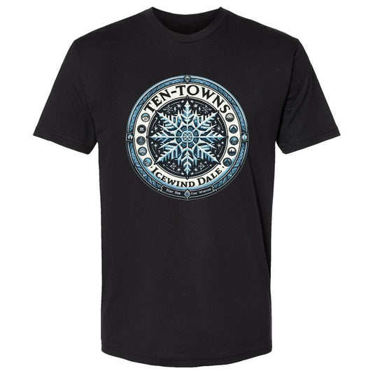 Ten-Towns Icewind Dale Premium Unisex T-Shirt - Black - 1
