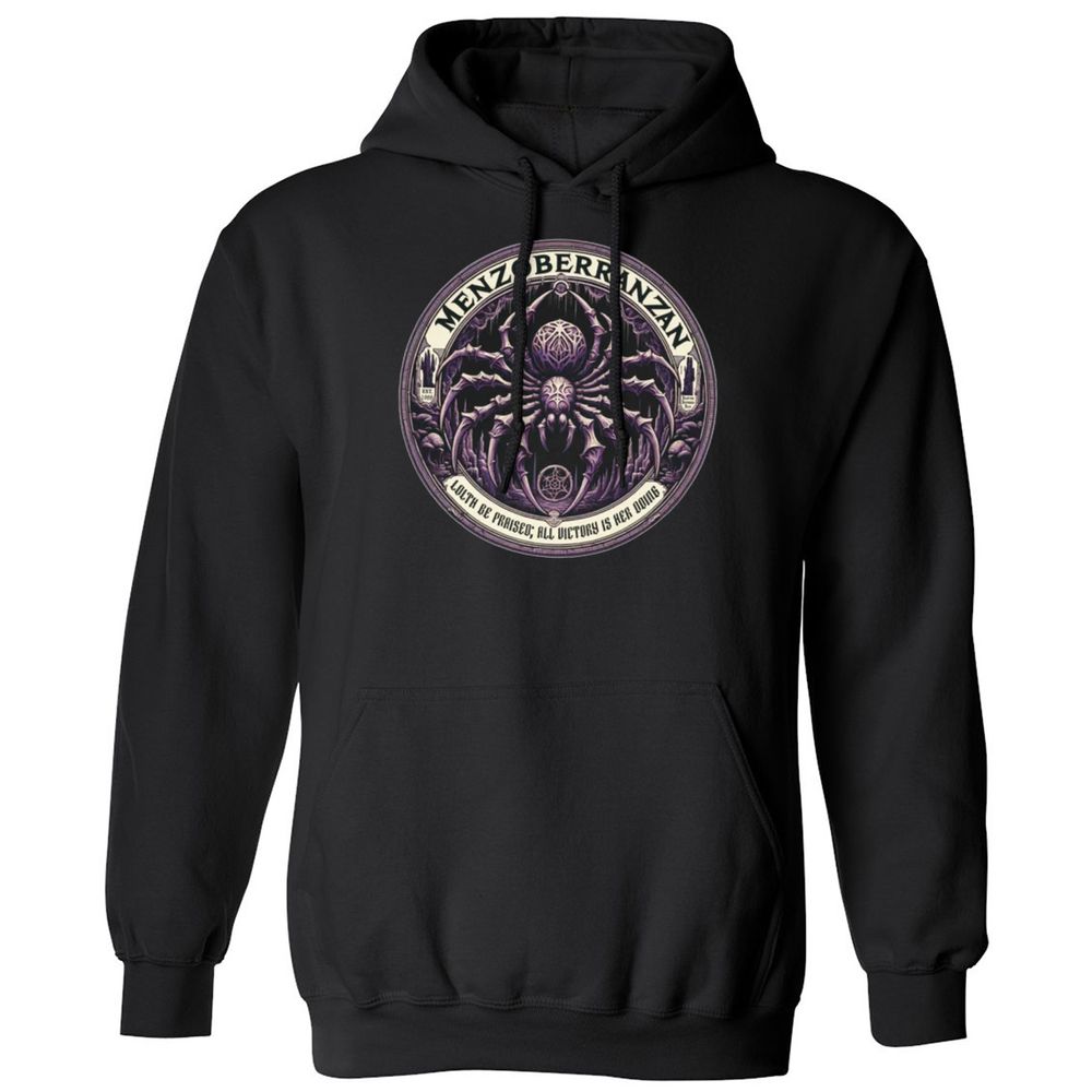 Menzoberranzan Lolth Be Praised Classic Unisex Hoodie - Black - 1