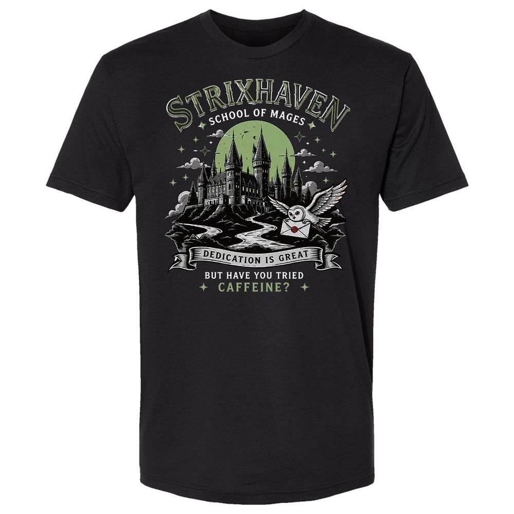 Strixhaven - School Of Mages Premium Unisex T-Shirt - Black - 1