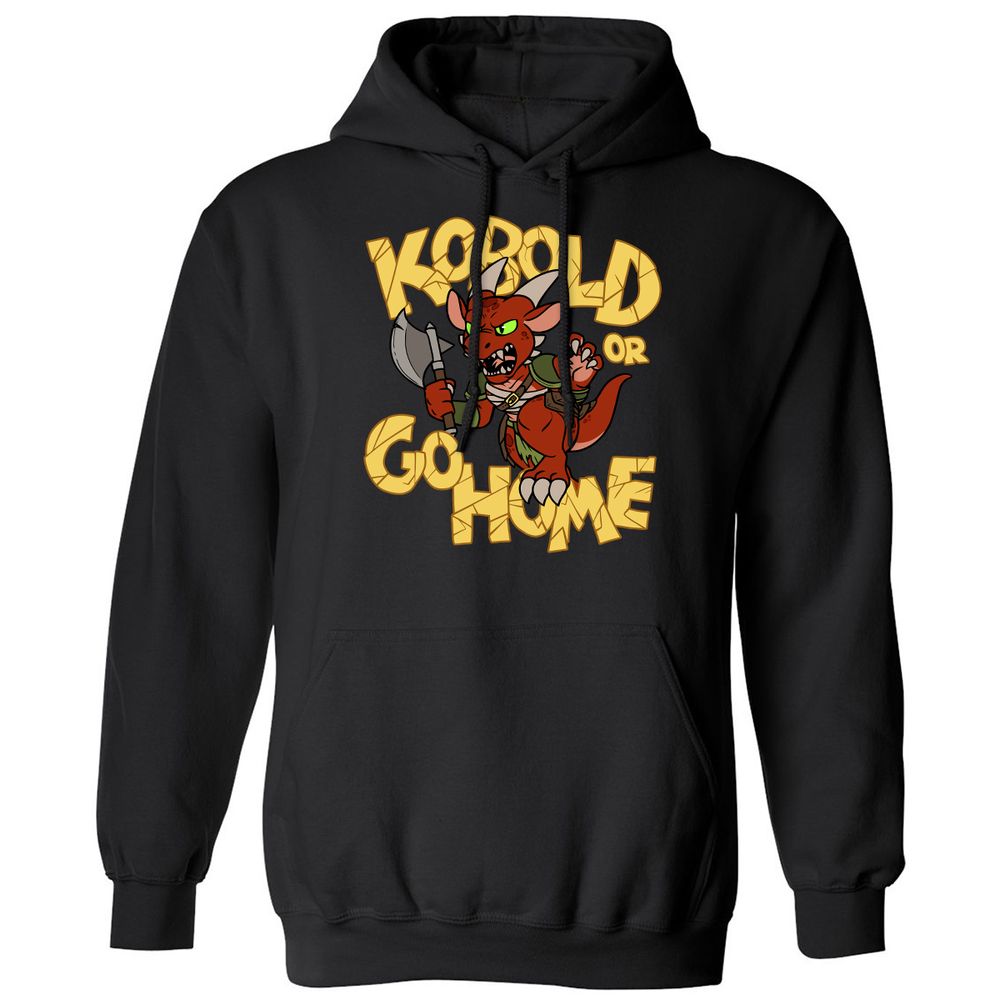 Kobold Or Go Home Classic Unisex Hoodie - Black - 1