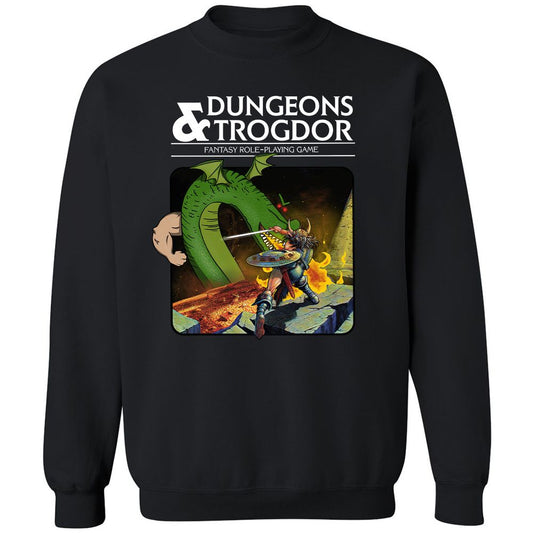 Trogdor Classic Unisex Sweatshirt - Black - 1