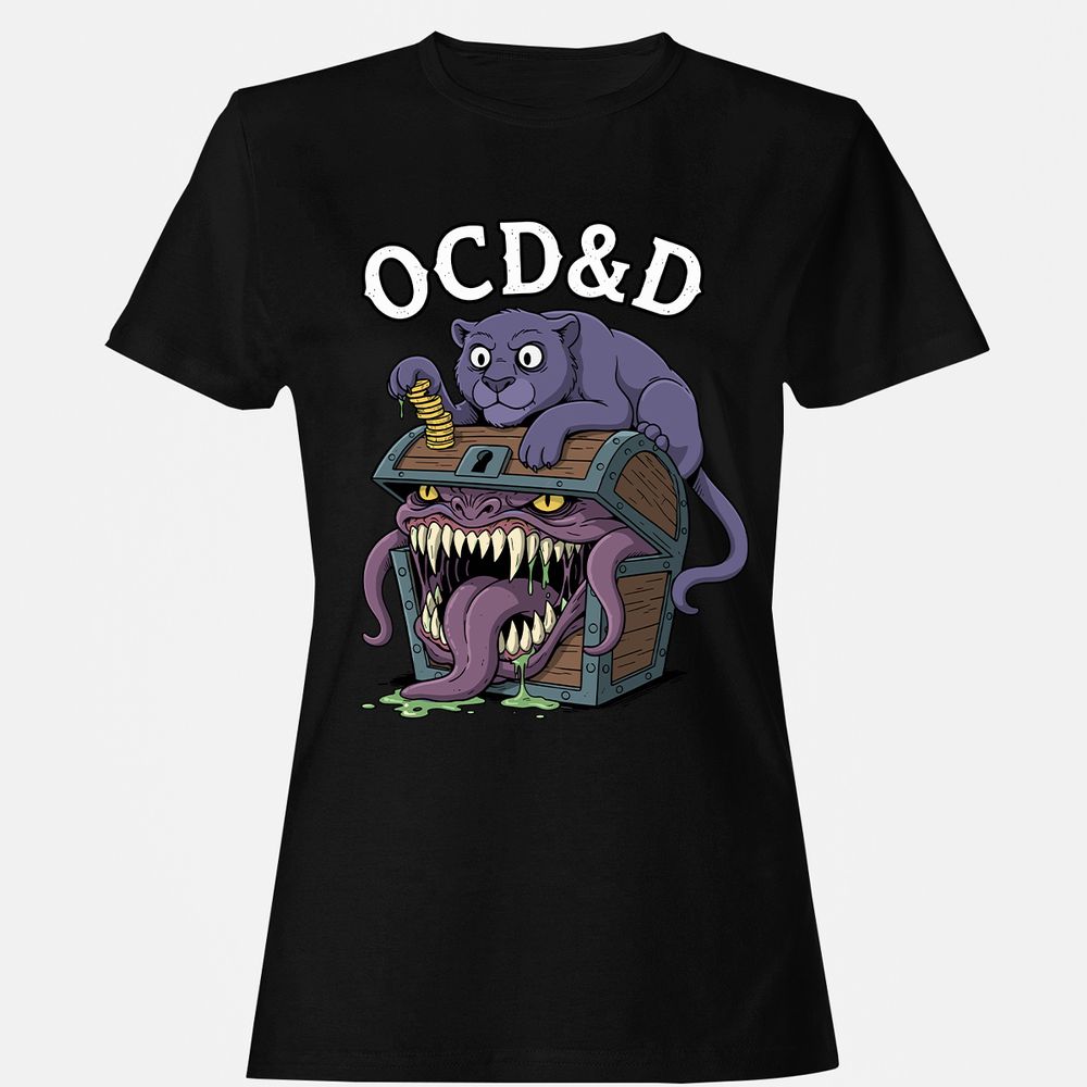OCD&D Women's T-Shirt - Black - 1