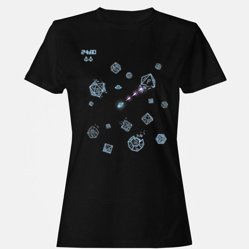 The Dices Game Women's T-Shirt - Black - 1