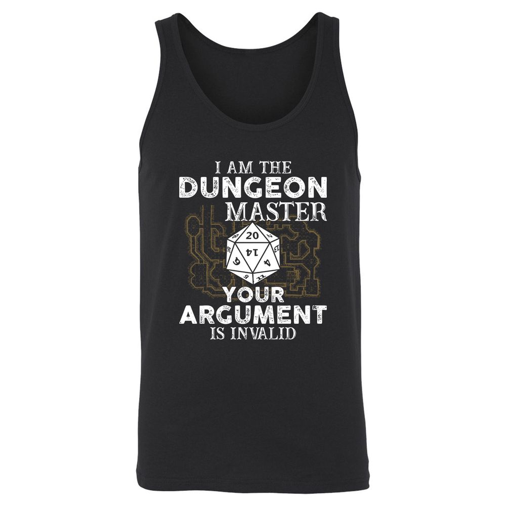 I Am the Dungeon Master – Your Argument Is Invalid - Black - 1