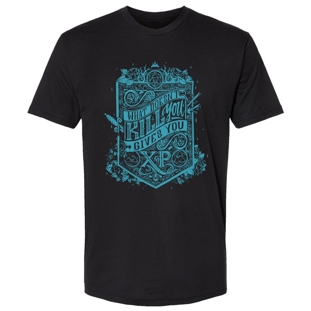 What Doesn't Kill You Gives You XP Premium Unisex T-Shirt - Black - 1