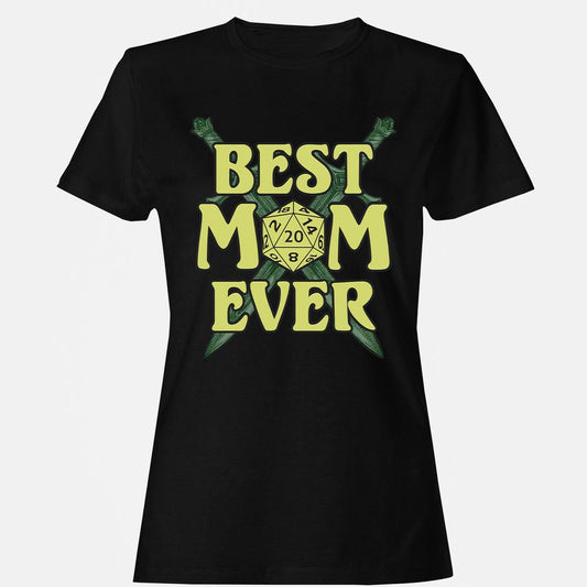 Best Mom Ever Women's T-Shirt - Black - 1