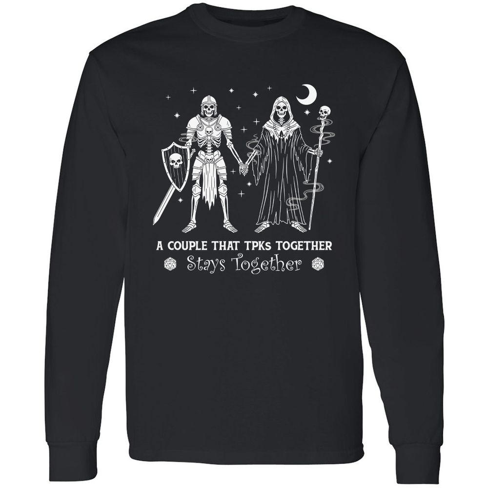 TPK Love – Skeleton Couple - Black - 1