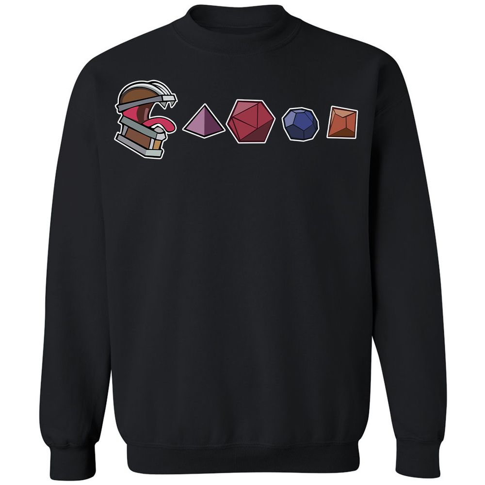 Mimic And Dices Classic Unisex Sweatshirt - Black - 1
