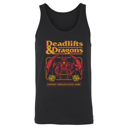 Deadlifts & Dragons - Black - 1