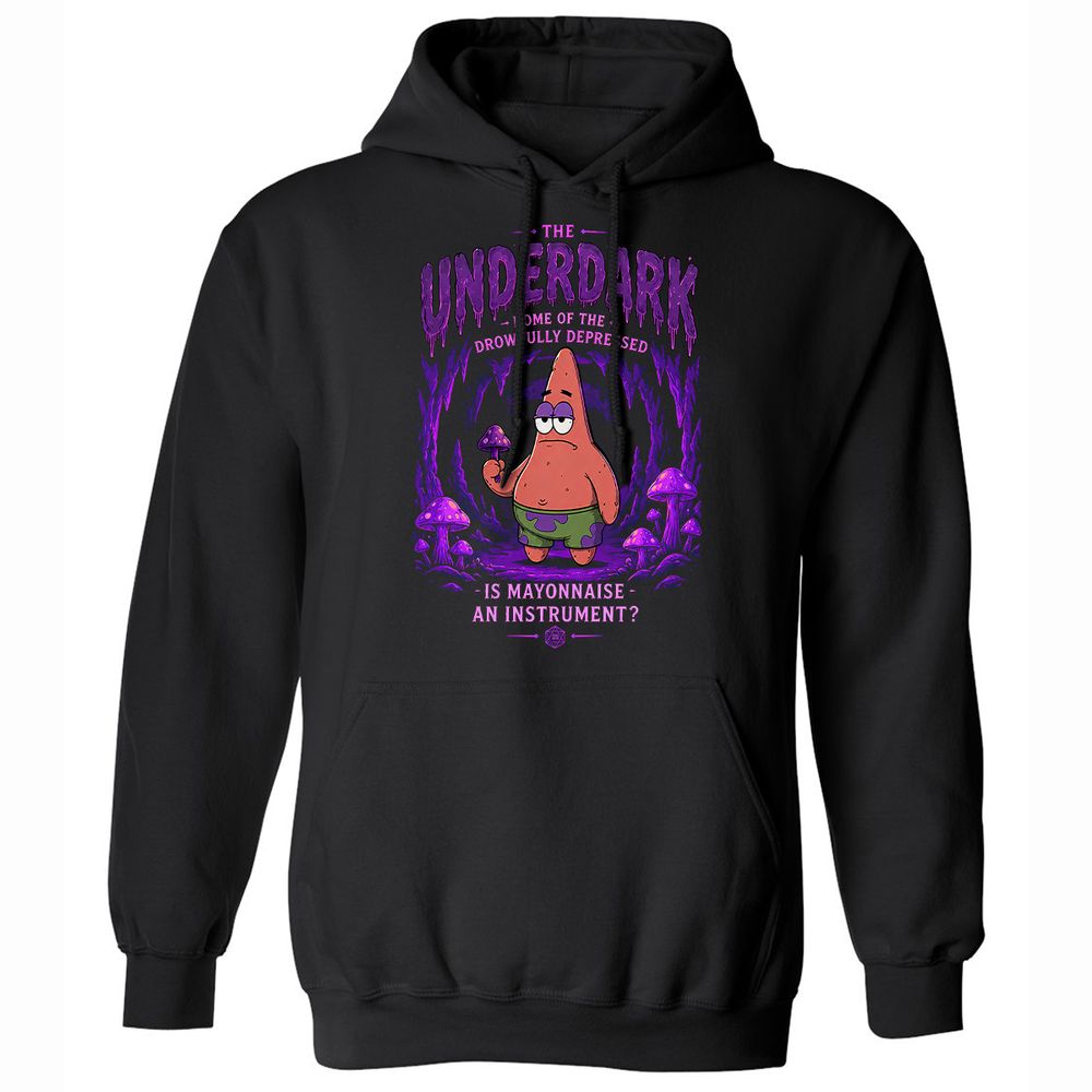 The Underdark Classic Unisex Hoodie - Black - 1