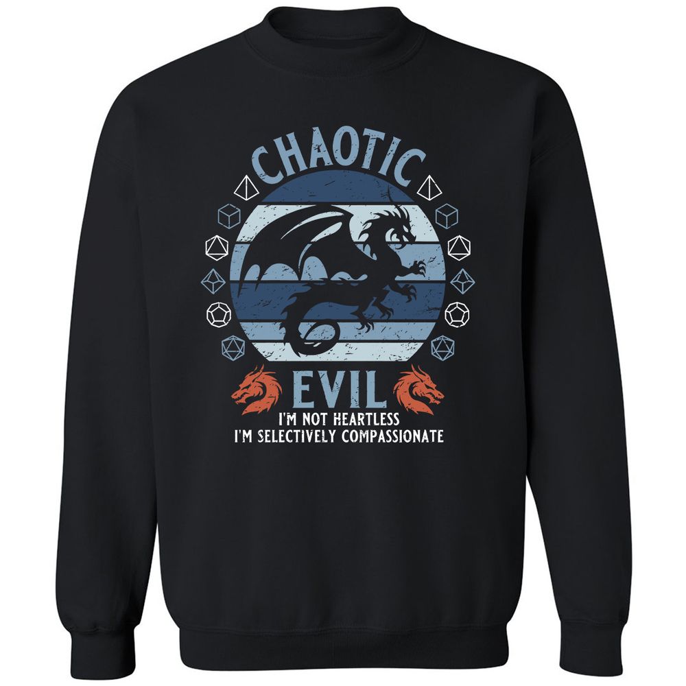 Chaotic Evil 2 Classic Unisex Sweatshirt - Black - 1