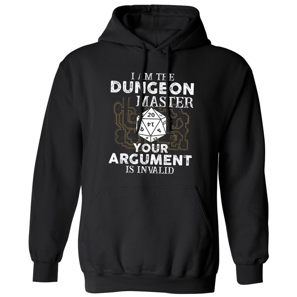 I Am the Dungeon Master – Your Argument Is Invalid - Black - 1