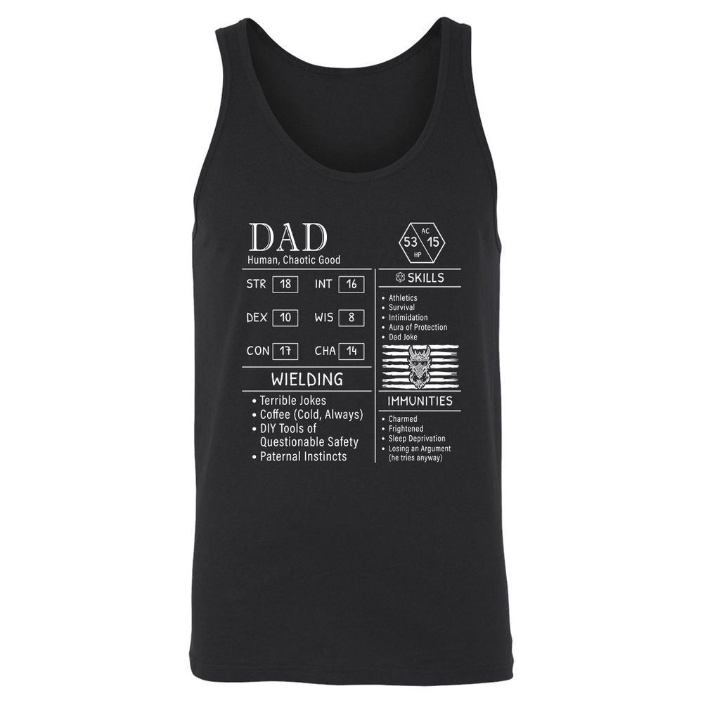 Dad Stats New - Black - 1
