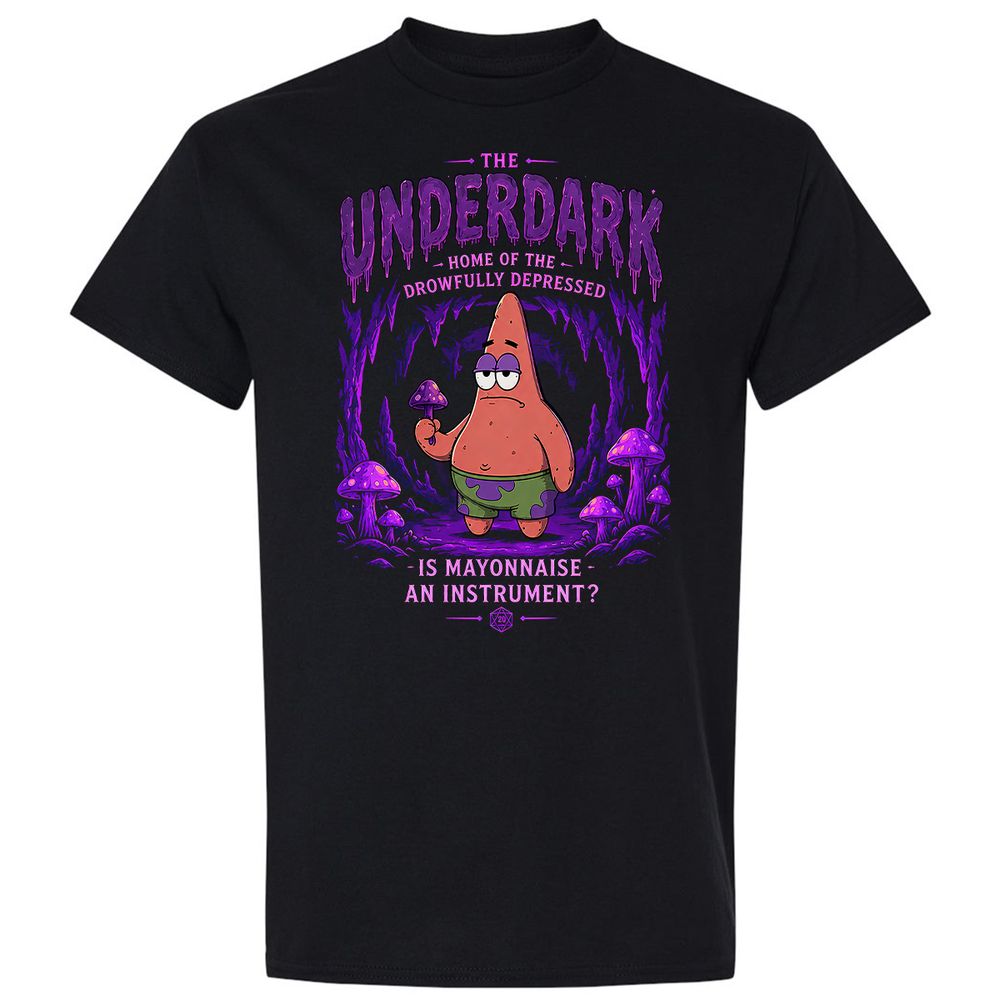 The Underdark Classic Unisex T-Shirt - Black - 1