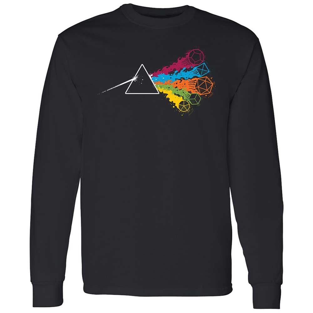 Dark Side Of The Dices Long Sleeve T-Shirt - Black - 1