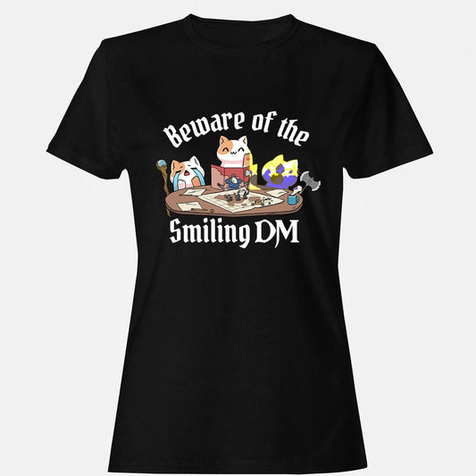 Beware of the Smiling DM - Black - 1
