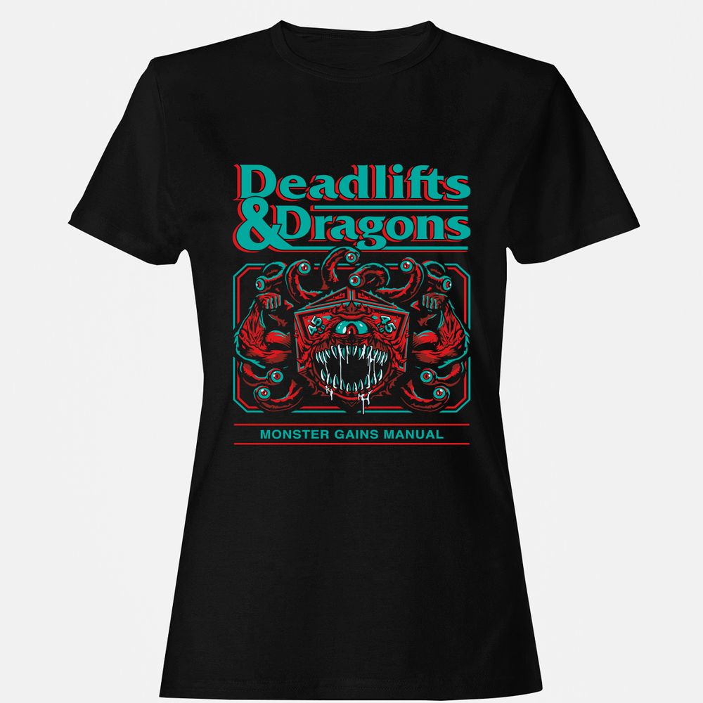 Deadlifts & Dragons Beholder - Black - 1