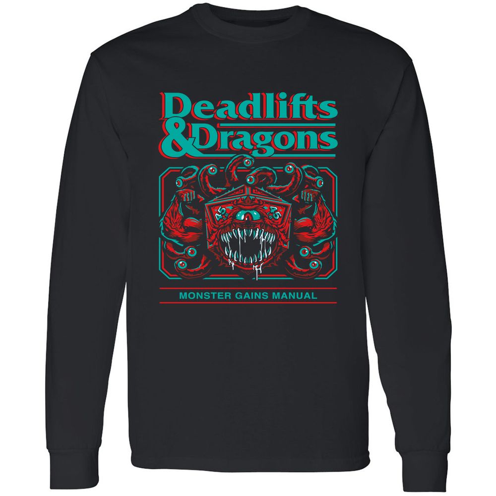 Deadlifts & Dragons Beholder - Black - 1