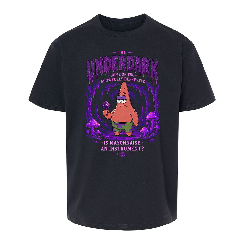 The Underdark Kids T-Shirt - Black - 1
